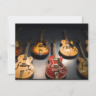 Carte Guitares vintages