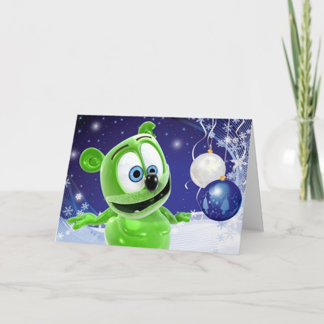 Carte Gummibär Noël (Devant)