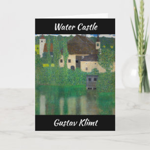 Carte Gustav Klimt - Château aquatique