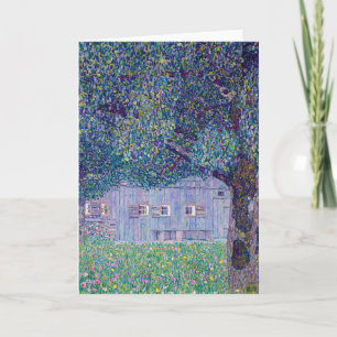 Carte Gustav Klimt - Ferme en Haute-Autriche