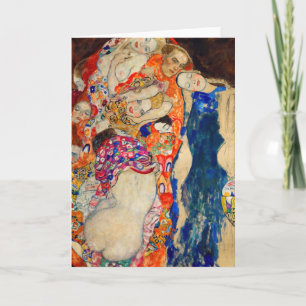 Carte Gustav Klimt - La mariée (inachevée)
