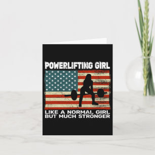 Carte Gym De L'Usa Powerlifter Poids Pour