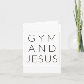 Carte Gym Et Jésus