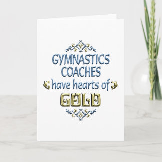 Carte Gymnastique Appréciation des entraîneurs