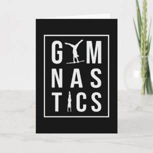 Carte Gymnastique Unven Bars Hopper Acrobat Mat Gymnaste