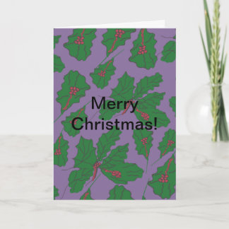 Carte Haapy Holly Days