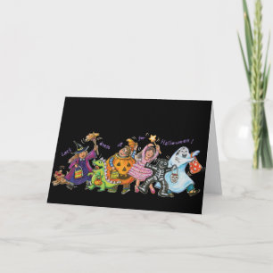 Carte Habille-toi pour Halloween