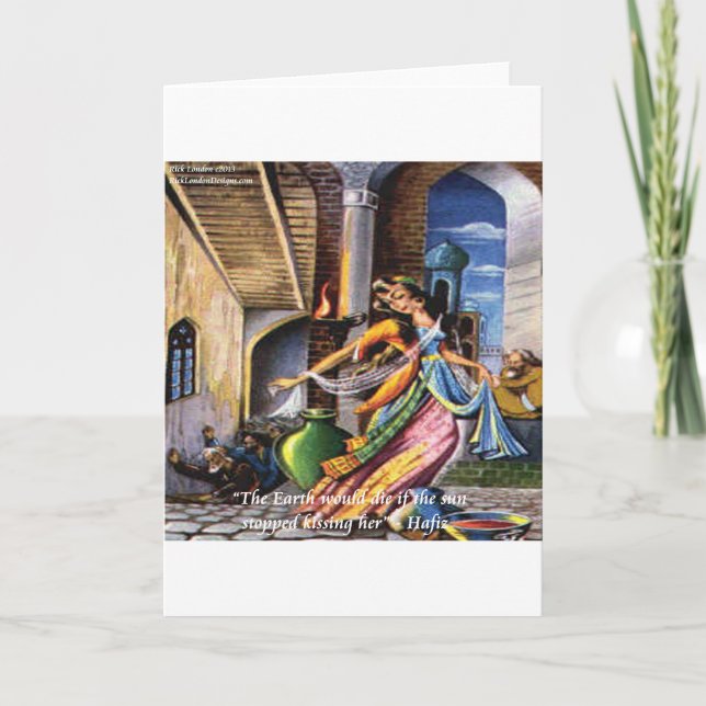 Carte Hafiz (Sun & Earth) (Devant)