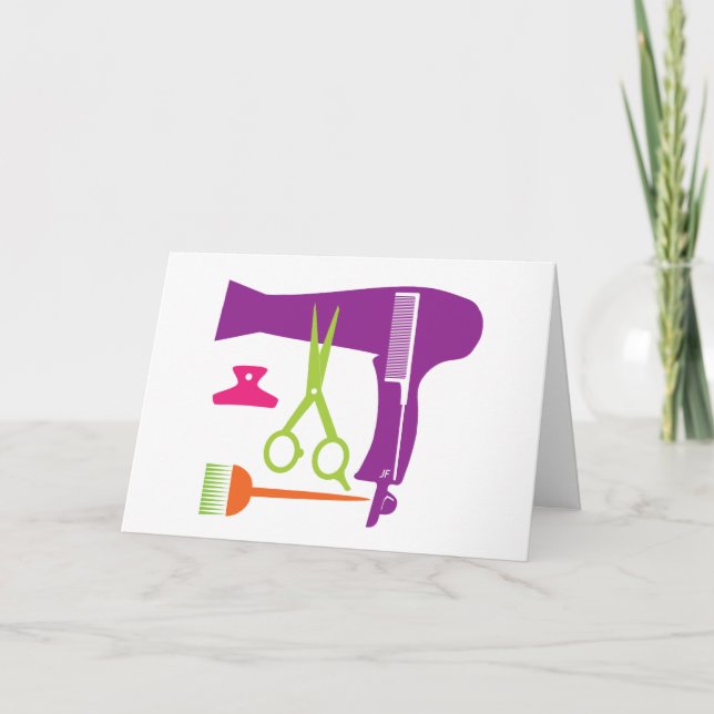 Carte Hairstyles tools (Devant)