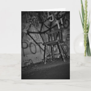 Carte Hallowe’en "Await Deliverance"