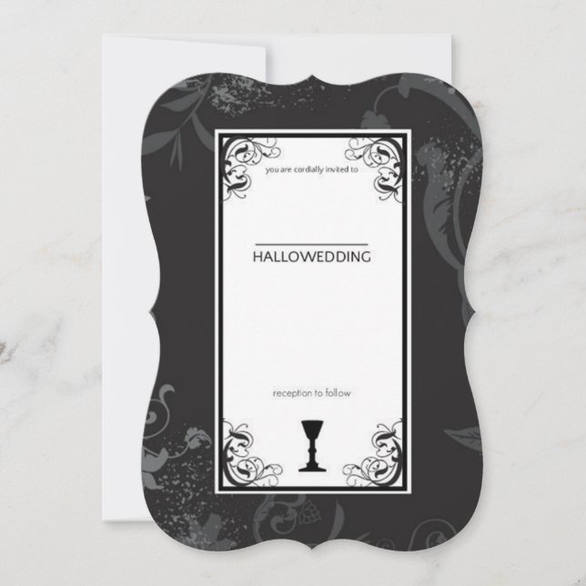 Carte Hallowedding (Devant)