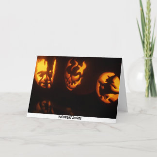 Carte Halloweed Jackos