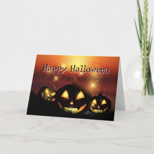Carte Halloween (Devant)