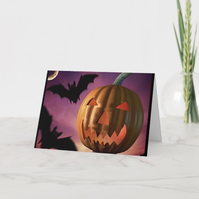 Carte Halloween (Devant)