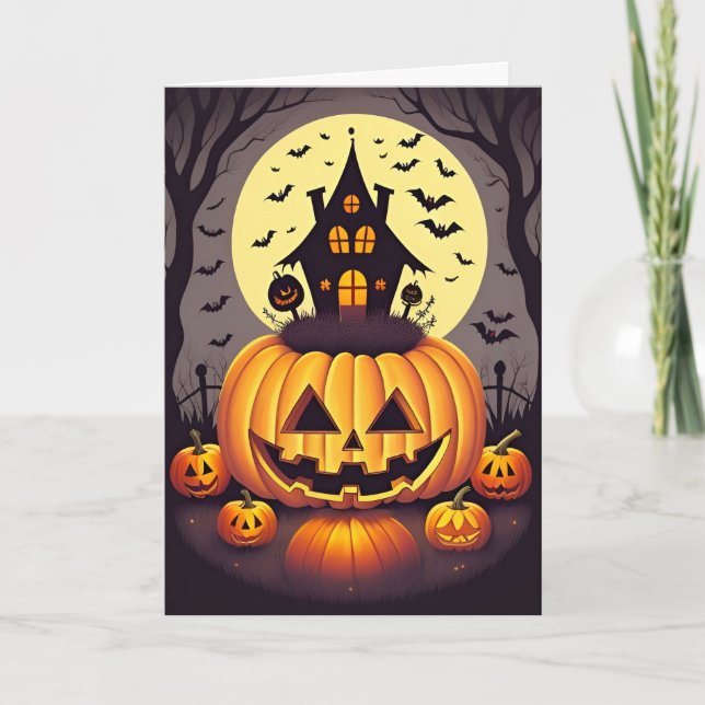 Carte Halloween (Devant)
