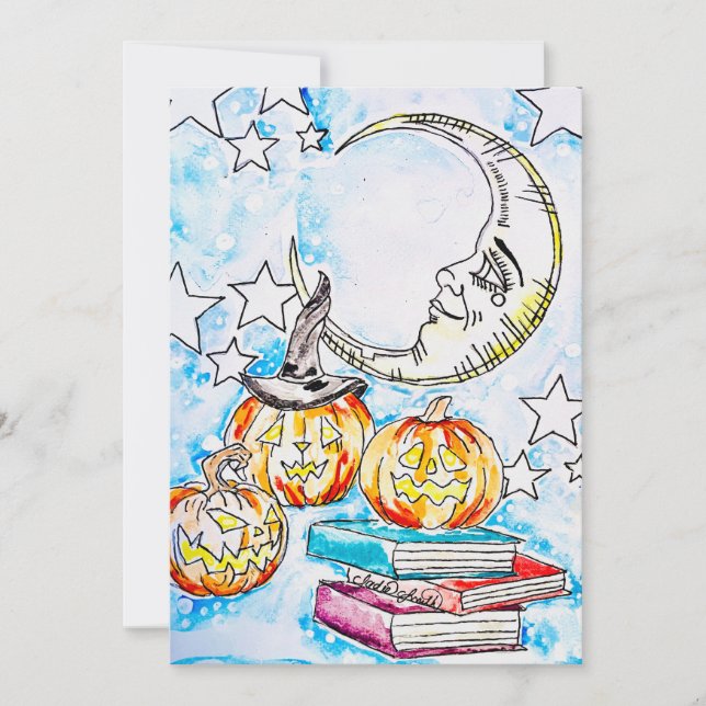 Carte Halloween (Devant)