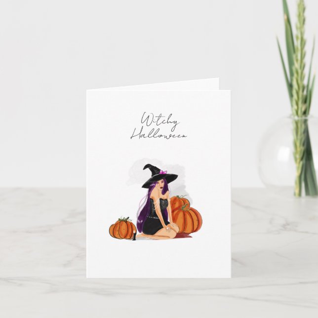 Carte Halloween (Devant)