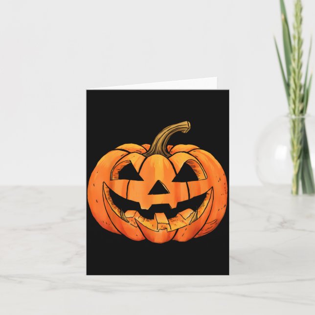 Carte Halloween (Devant)