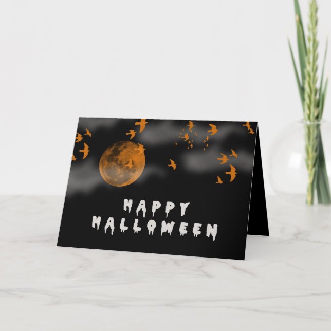 Carte Halloween (Devant)