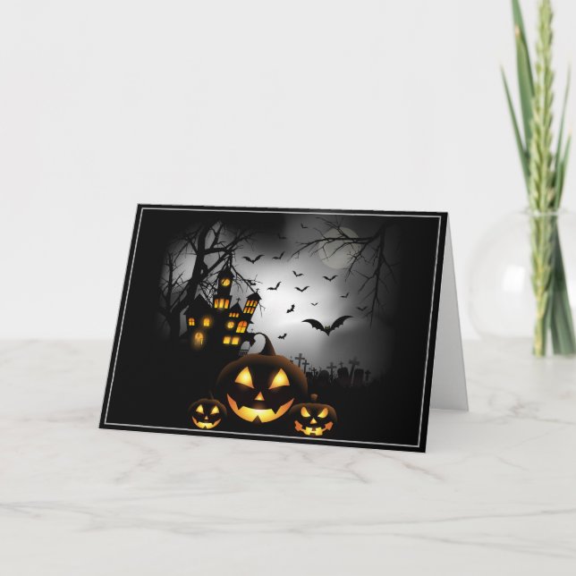 Carte Halloween (Devant)