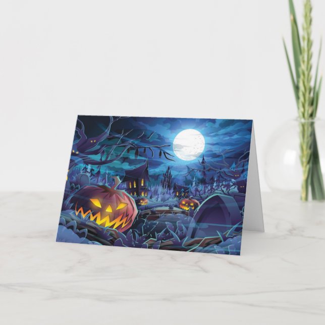 Carte Halloween (Devant)