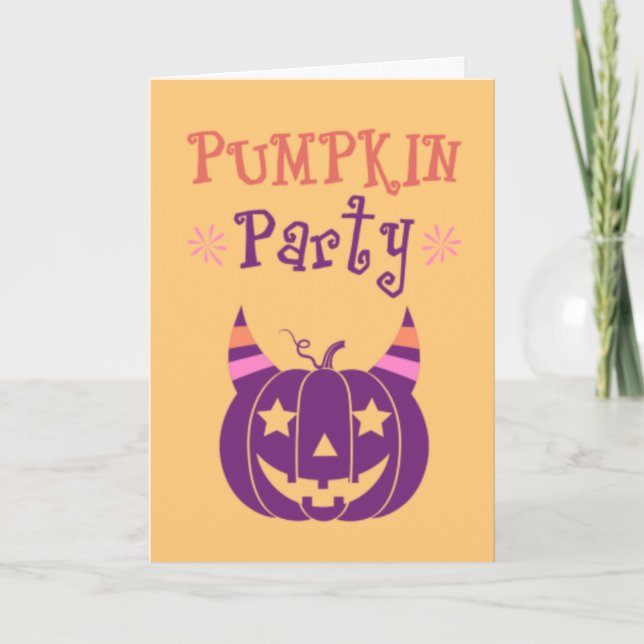 Carte Halloween (Devant)