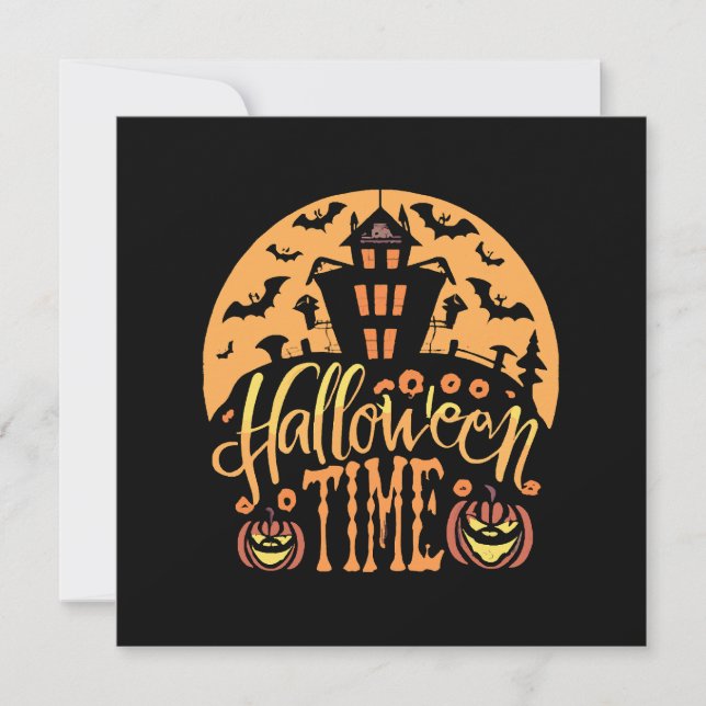 Carte Halloween (Devant)