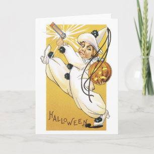 Carte Halloween à l'ancienne
