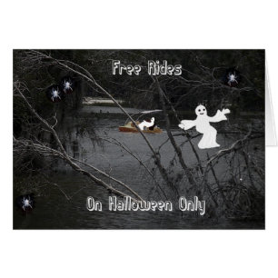 Carte Halloween, Balades gratuites sur le lac Éffr