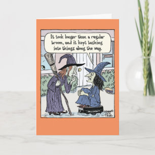 Carte Halloween Broombot