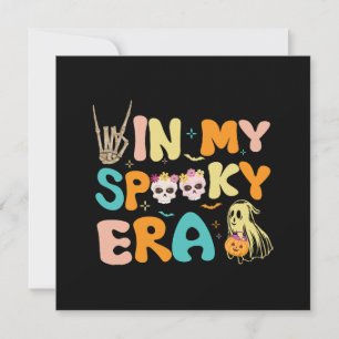 Carte Halloween dans mon ère Éffrayante saison Éffrayant