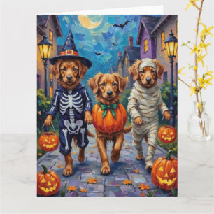 Carte Halloween de la Nouvelle-Écosse - Récupérateur de 