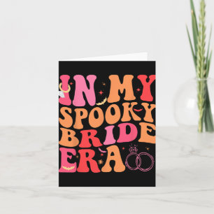 Carte Halloween de mariée dans ma Éffrayante Mariage de