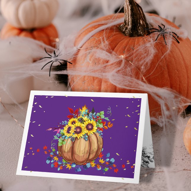 Carte Halloween du Citrouille d'automne (Créateur téléchargé)