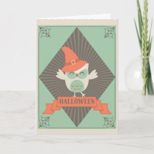 Carte Halloween effrayant