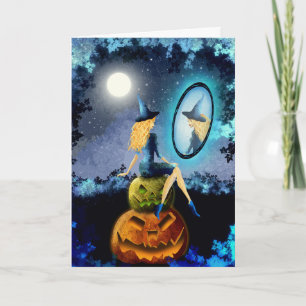 Carte Halloween effrayant