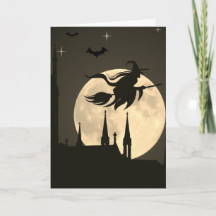 Carte Halloween effrayant