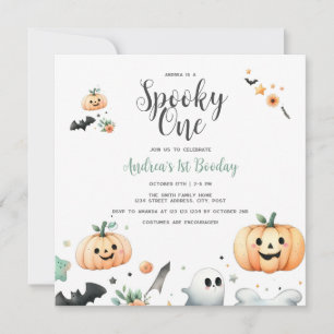 Carte Halloween Éffrayant premier