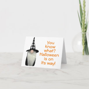 CARTE HALLOWEEN EST EN ROUTE