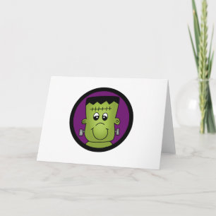 Carte Halloween Frankie Tshirts et cadeaux