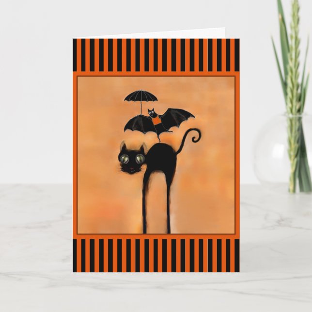 Carte Halloween greeting (Devant)