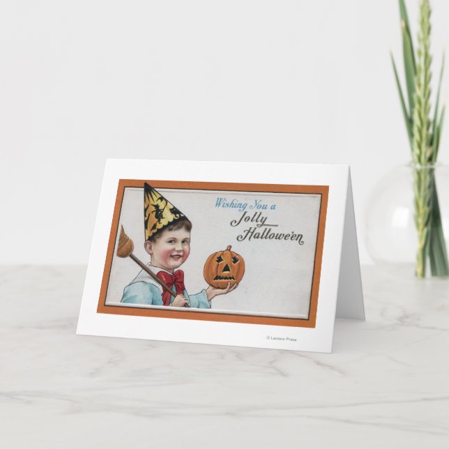 Carte Halloween GreetingJolly Halloween (Devant)