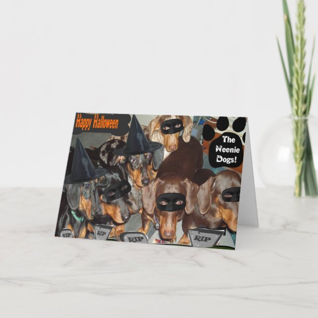 CARTE HALLOWEEN HEUREUX (Devant)