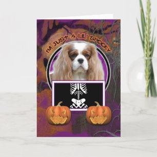 Carte Halloween - Just a Lil Spooky - Cavalier -Blenheim