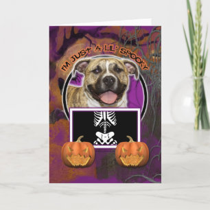 Carte Halloween - Just a Lil Spooky - Pitbull