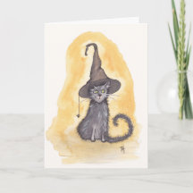 Halloween Kitty Witch