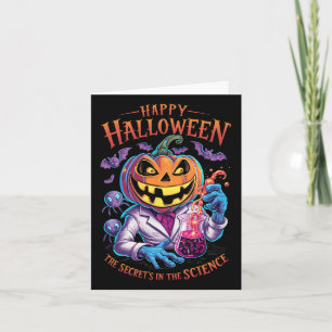 Carte Halloween Le Secret's In the Science Teacher Scie