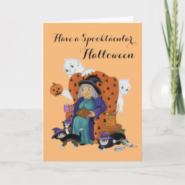 Carte Halloween magique
