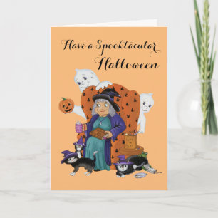 Carte Halloween magique
