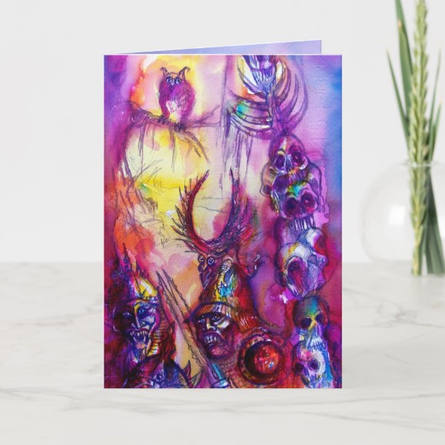 Carte HALLOWEEN MONSTERS / ORK WAR Imaginaire (Devant)